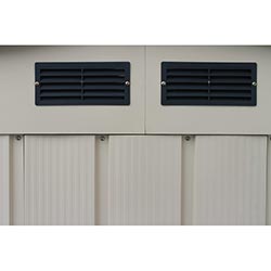 Фото Сарай зелений з білим Eco Shed 10х8