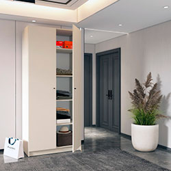 Фото Шафа для одягу Промо/Promo з полицями 2 Кашемір