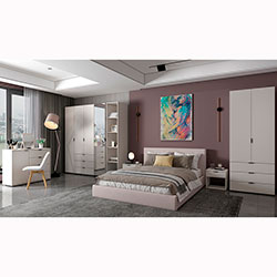 Фото Шафа для одягу Гелар 2 ДСП Кашемір