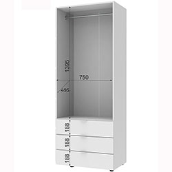 Фото Комплект Гелар 2+2 ДСП Білий