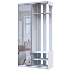 Передпокій City One Door 1 дзеркало Білий