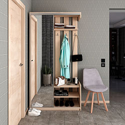 Фото Передпокій City One Door 1 дзеркало Дуб Сонома