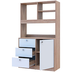 Фото Міні-кухня Лея ДСП Дуб Сонома + Білий