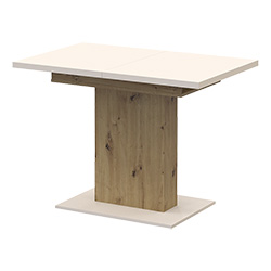 Фото Столовий стіл Бостон Дуб Артизан + Кашемір