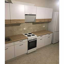 Фото Кухня Лея 3 м Білий + Дуб Сонома