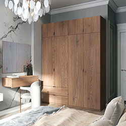 Фото Шафа для одягу Лукас 4 ДСП 160 Канноло