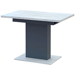 Фото Столовий стіл Бостон Сосна Натті + Графіт