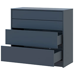 Фото Комод Дейл 4Ш Графіт