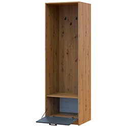 Фото Пенал-вішалка Ронді Дуб Артизан + Графіт