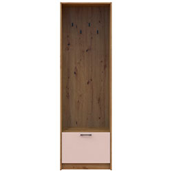 Пенал-вішалка Ронді Дуб Артизан + Кашемір