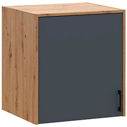 Фото Антресоль до пеналу висока Ронді ДСП Дуб Артизан + Графіт