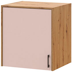 Фото Антресоль до пеналу висока Ронді ДСП Дуб Артизан + Кашемір