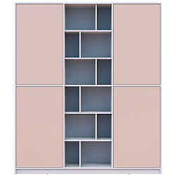 Фото Шафа розпашна Морган Білий + Кашемір