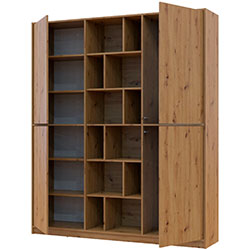 Фото Шафа розпашна Морган Дуб Артизан + Дуб Артизан