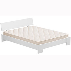 Ліжко Титан 160x200 Білий Акрил
