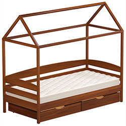 Фото Ліжко Аммі Плюс 90x190 Вільха