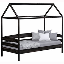 Фото Ліжко Аммі Плюс 90x190 Венге