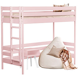 Ліжко Лаос 90x200 Рожевий