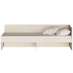 Фото Ліжко 80х190 Соната Крафт Дуб Крафт Білий