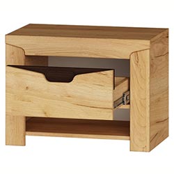 Фото Тумба приліжкова Ліберті Дуб Крафт Золотий