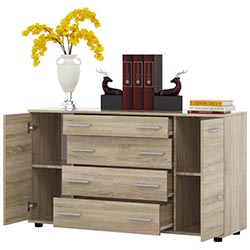 Фото Комод К-4 Люкс Дуб Сонома