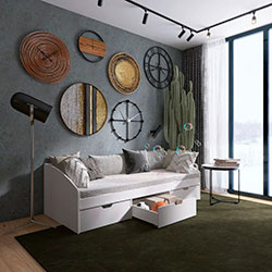 Фото Ліжко Комфорт-3 80х190 Німфеа Альба