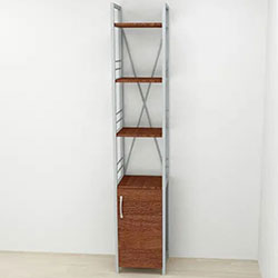 Фото Етажерка 4/34 Конект із тумбою 179x34x28