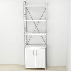 Фото Етажерка 4/60 Конект із тумбою 179x60x28