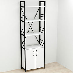 Фото Етажерка 4/60 Конект із тумбою 179x60x28