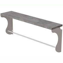 Фото Полиця настінна Юзиби 270x700x150