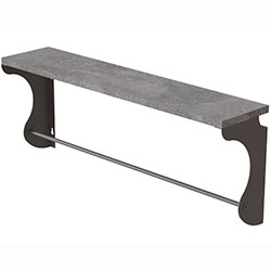 Фото Полиця настінна Юзиби 270x700x150