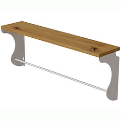 Фото Полиця настінна Юзиби 270x700x150