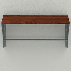 Фото Полиця настінна Комфі 260x700x240