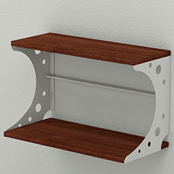 Фото Полиця настінна Букін 330x500x240