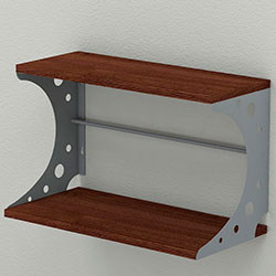 Фото Полиця настінна Букін 330x500x240