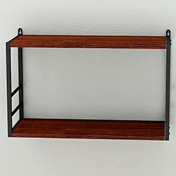 Фото Книжкова полиця універсальна Стім 1 38x63x26