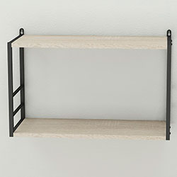 Фото Книжкова полиця універсальна Стім 1 38x63x26