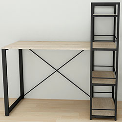 Фото Письмовий стіл Конект з етажеркою 75x120x60