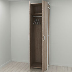 Фото Шафа Гардероб Уні секція 7 Конект 220x60x50 16 мм