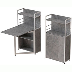 Фото Стіл книга з етажеркою Практик 1 1200x640x990