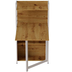 Фото Стіл книга з етажеркою Практик 1 1200x640x990