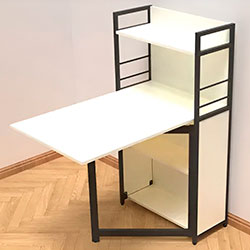 Фото Стіл книга з етажеркою Практик 1 1200x640x990