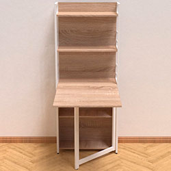 Фото Стіл книга з етажеркою Практик 2 1555x640x990