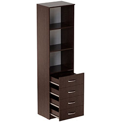 Фото Пенал Анжело на 3 полиці із 4 ящиками 1900x500x380