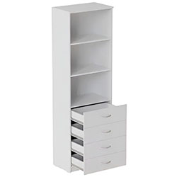 Фото Шафа Анжело на 3 полиці з 4 ящиками 1900x600x380