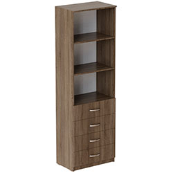 Фото Шафа Анжело на 3 полиці з 4 ящиками 1900x600x380