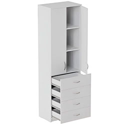 Фото Шафа Анжело на 3 полиць з 2 дверима та 4 ящики 1900x600x380