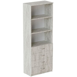 Фото Шафа Анжело на 3 полиці з 4 ящиками 1900x700x380