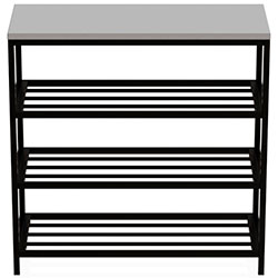 Фото Полиця для взуття Слайм 3 635x630x260