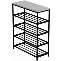 Фото Полиця для взуття Слайм 4 820x630x260